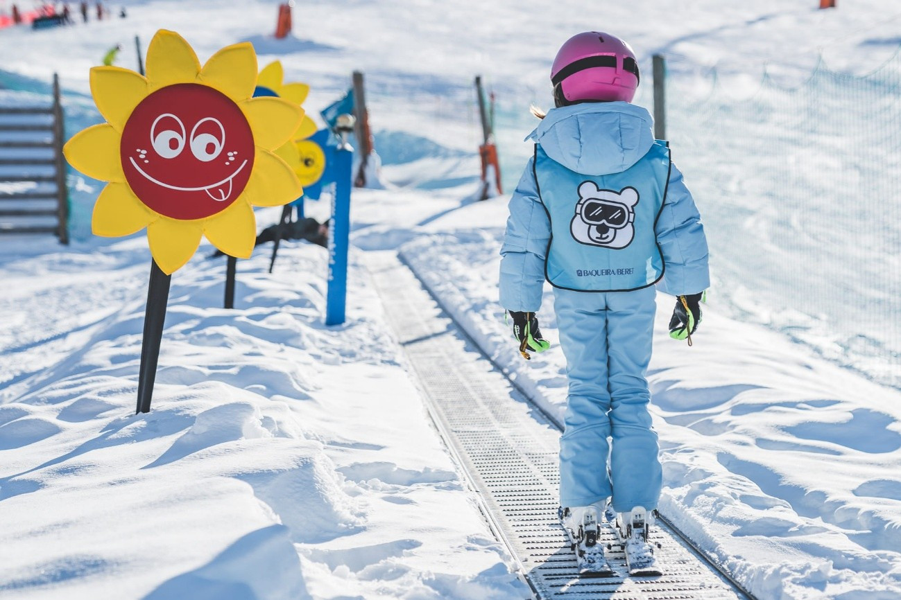 Parques infantiles y opciones para niños en Baqueira
